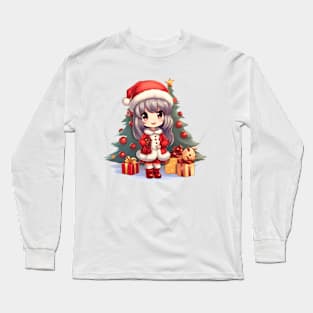 Christmas With Your Favorite Anime Long Sleeve T-Shirt